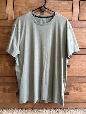 Men’s FLX olive green t-shirt